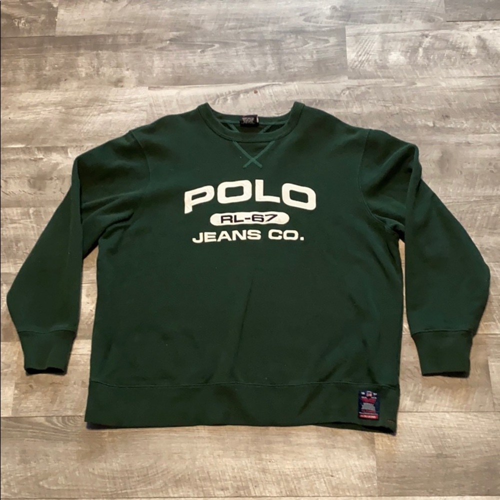 Ralph Lauren Polo Green Crewneck.